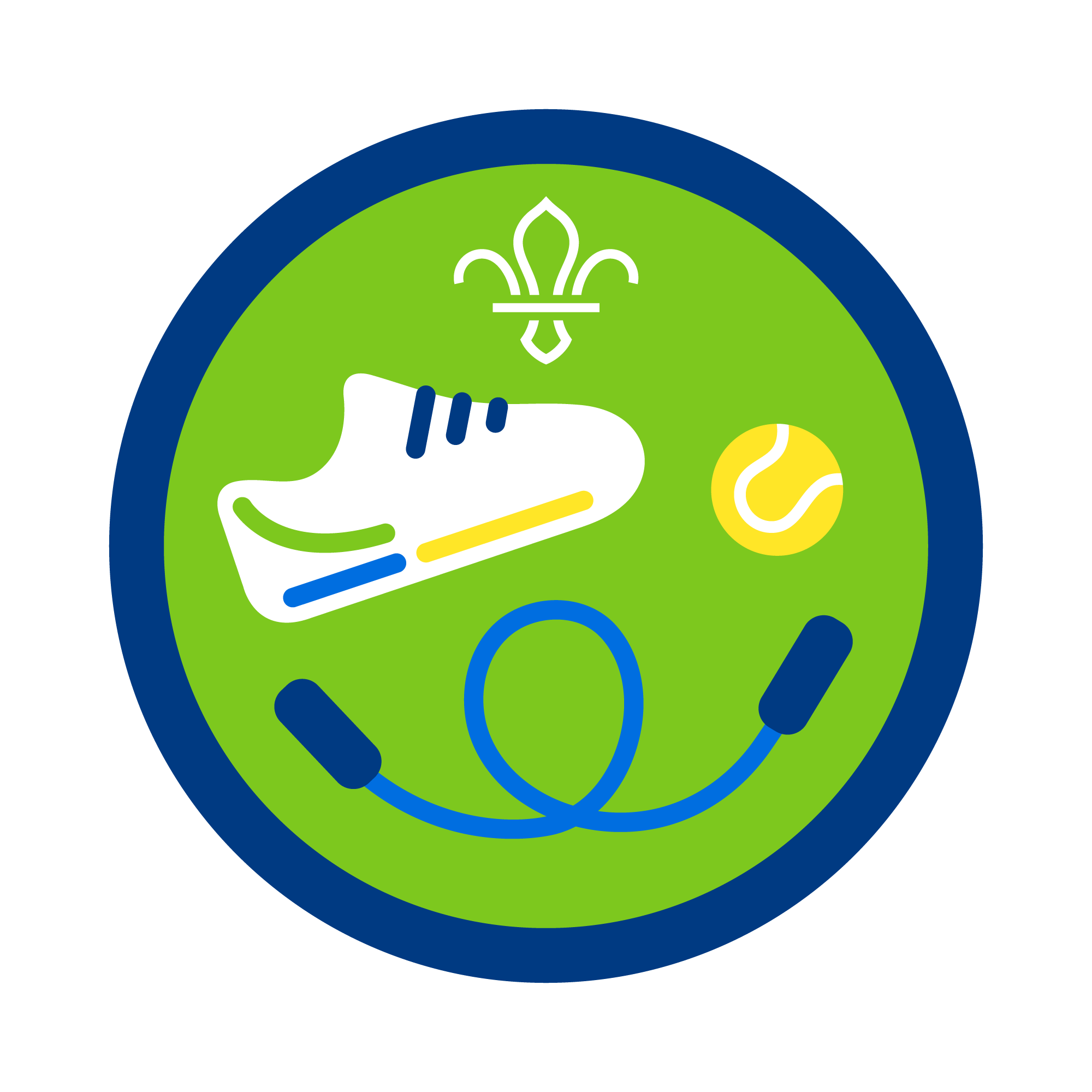 Be Active Activity Badge - Click For Details